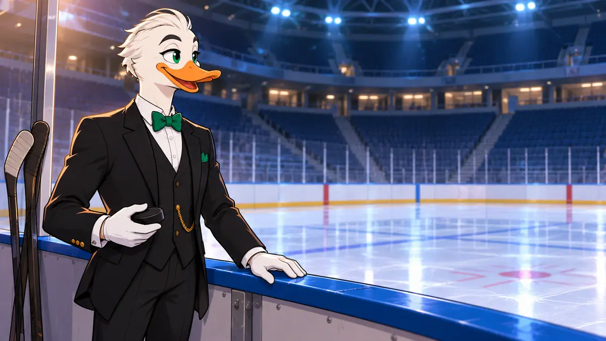 NHL & Ice Hockey Betting, illustrated by LuckyQuack
