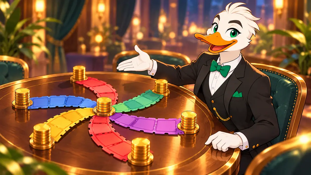 Round Robin Calculator, illustrated by LuckyQuack
