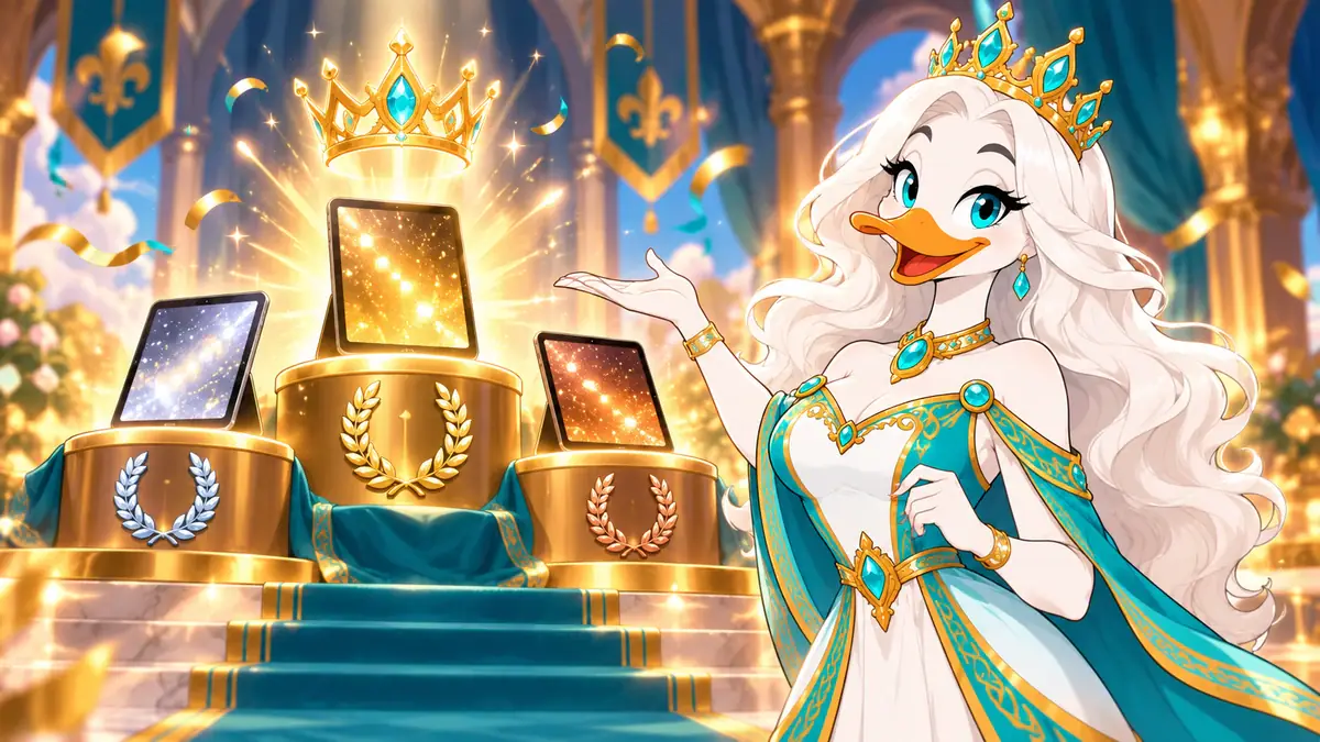 The Best Sweepstakes Casinos, illustrated by LuckyQuack